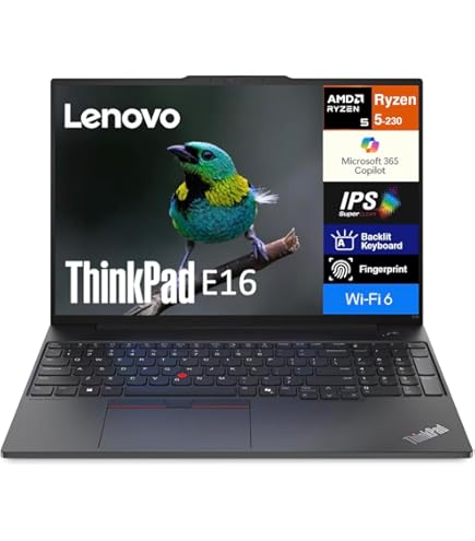 Windowsノート本体 Lenovo ThinkPad touchscreen Intel Corei5 Amazon.com: Lenovo ThinkPad E16 Gen 1 21JN003XUS 16